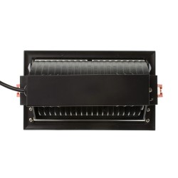 Projecteur LED Samsung 120lm/W Orientable Rectangulaire 28W Noir LIFUD