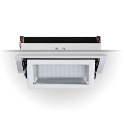 Projecteur LED Samsung 120lm/W Orientable 140° Rectangulaire 38W . FCPR-SD140R-38.