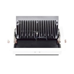Projecteur LED Samsung 120lm/W Orientable 140° Rectangulaire 38W . FCPR-SD140R-38.