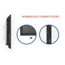Ecran tactile EASYPITCH interactif 65'' 4K Advance . LE-65PH74 (4K) . LE-65PC53 (4K)PRO . LE-75PC53 (4K)