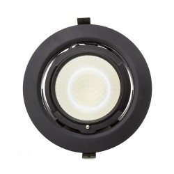 Projecteur LED Rond Orientable Samsung 38W Noir FLDDC-38-N Spot LED orientable