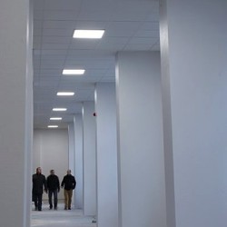 Panneau LED 40W 60x60cm cadre Blanc PL-6060-40-3200-B Panneau 60*60