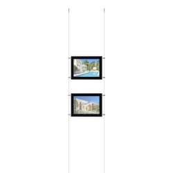 Kit Affichage LED DIN A4 . KIT-CRTL-EXPO-LED. Affichage vitrine, affichage LED A4