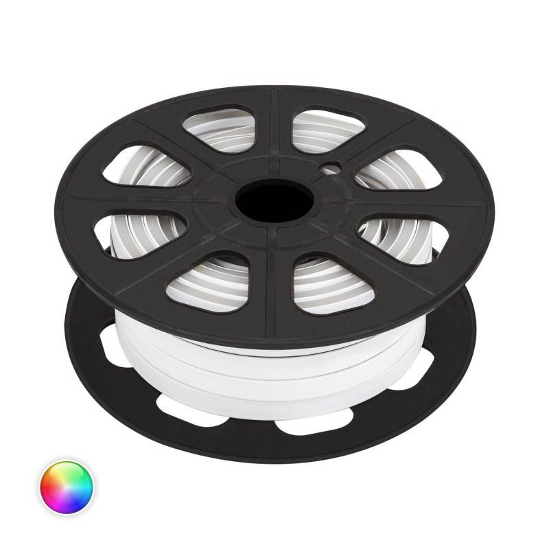 manomano, NEON-24-60-67-15, gaine led RGB,Gaine Néon LED Flexible 24V 60 LED/m RGB IP67 15 Mètres, 
Gaine Néon LED Flexible