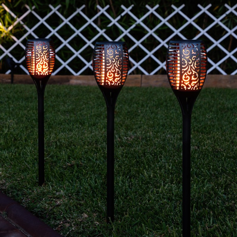 Flamme torche led, ANT-LSLLP, flamitorch,lampe solaire,lampe solaire,eclairage jardin,