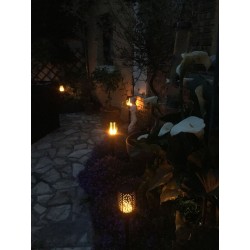 Flamme torche led, ANT-LSLLP, flamitorch,lampe solaire,lampe solaire,eclairage jardin,
