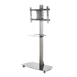 support ecran à roulette,tablette,BT8505,PIED DE SOL POUR ECRAN,
support tv sur pied orientable,Support mobile