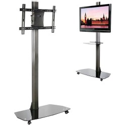 support ecran à roulette,tablette,BT8505,PIED DE SOL POUR ECRAN,
support tv sur pied orientable,Support mobile