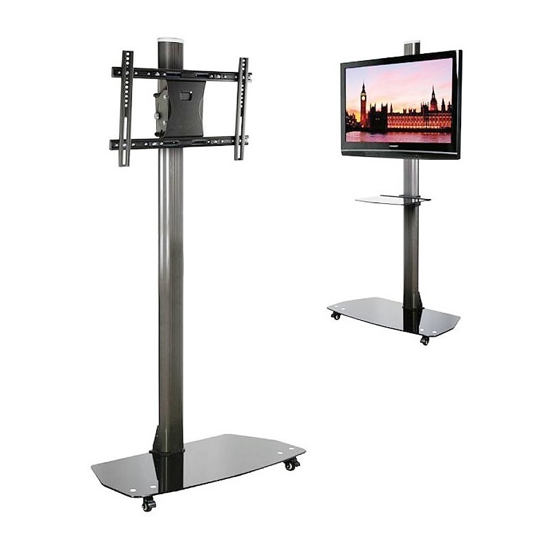 support ecran à roulette,tablette,BT8505,PIED DE SOL POUR ECRAN,
support tv sur pied orientable,Support mobile