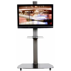 support ecran à roulette,tablette,BT8505,PIED DE SOL POUR ECRAN,
support tv sur pied orientable,Support mobile