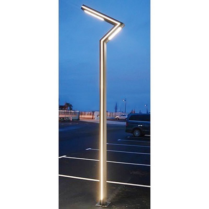 3701124417626,
Lampadaire Eclairage Public Voie Piéton LED 50W 4000°K 4m Gris Anthracite