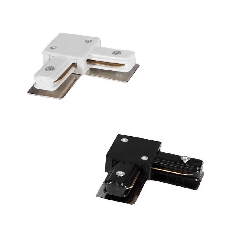 Connection Type L pour Rail Monophasé CTL-PC-MR Accessoire Spot LED / Rail