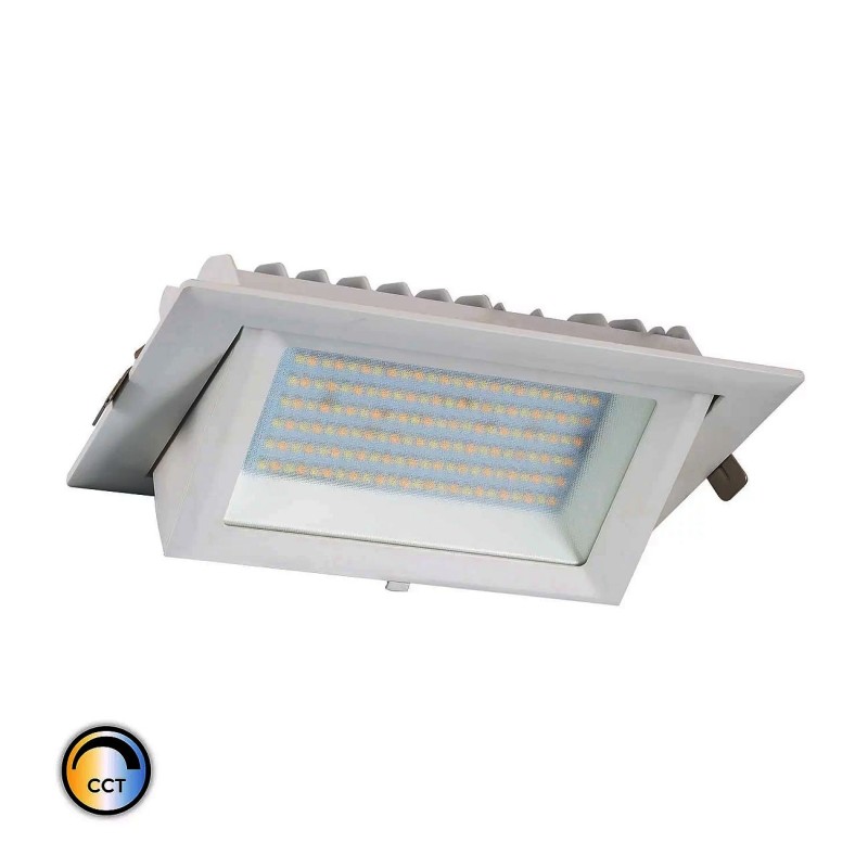 FC-PRY-DR-RCT-SL-20-RG-CCT-20,Projecteur LED Orientable Rectangulaire 20W, 
spot led 20W orientable, spot led boutique