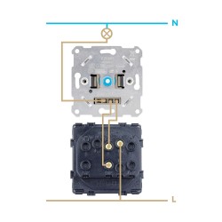 Variateur Va-et-Vient Universel LED Triac , variateur led , universel,RL-TRIAC-400