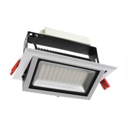 Projecteur LED Samsung 120 lm/W Orientable Rectangulaire 60W LIFUD, FLDDR-0060-B-NYB,Projecteur LED Samsung Orientable