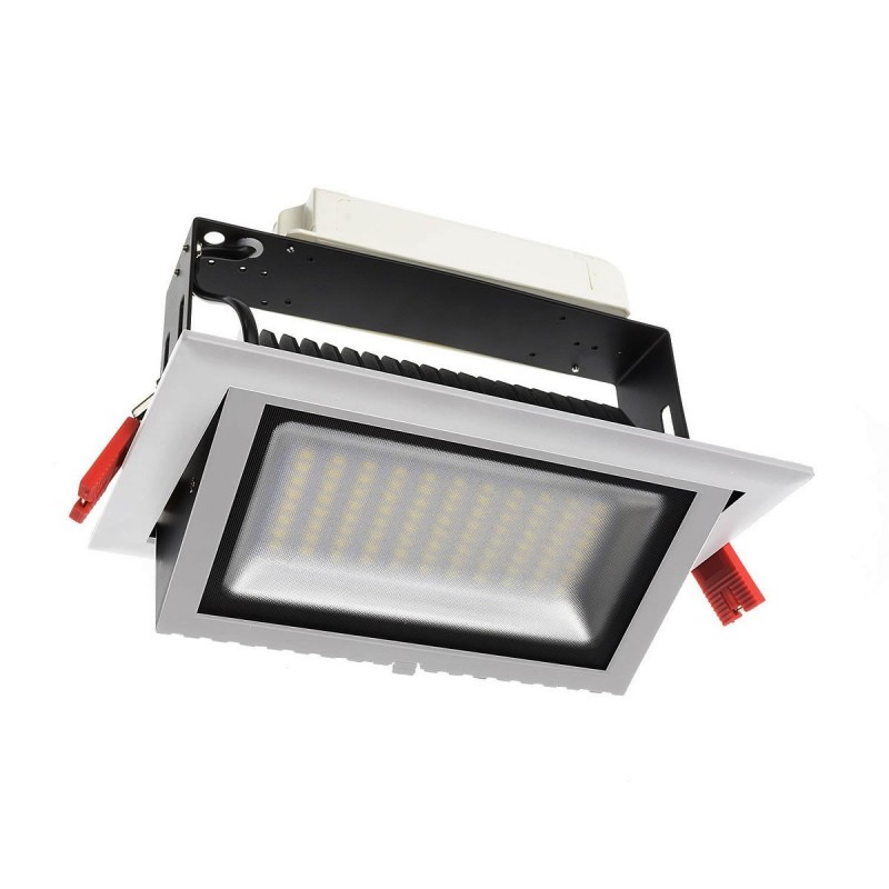 Projecteur LED Samsung 120 lm/W Orientable Rectangulaire 60W LIFUD, FLDDR-0060-B-NYB,Projecteur LED Samsung Orientable