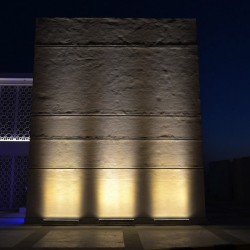 Linéaire LED Wallwasher 1000mm 18W IP65 High Efficiency , BNDR-LNL-18W-10M-HE , barre lineaire monument historique