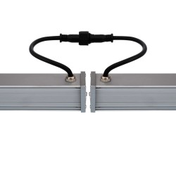 Linéaire LED Wallwasher 1000mm 18W IP65 High Efficiency , BNDR-LNL-18W-10M-HE , barre lineaire monument historique