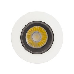 Spot LED Downlight COB Orientable 360º Rond 15W Design FC-DWNL-C15WB Spot LED Carré encastrable