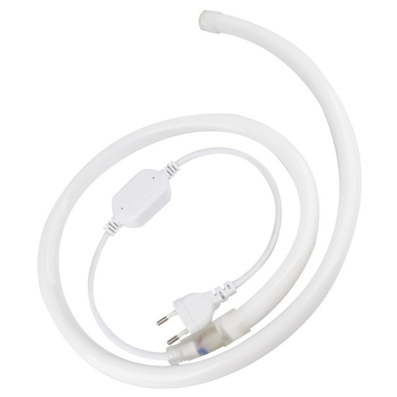 Néon LED Flexible 360º Rond Dimmable 120LED/m 220V AC Orange IP67