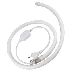 Néon LED Flexible 360 Rond 120 LED/m 220V AC Bleu, bobine led,NN-LD-CRCLR-360-ZL