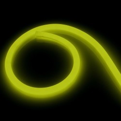 Néon LED Flexible 360 Rond 120 LED/m 220V AC Jaune,NN-LD-CRCLR-360-MRLL,bobine led, sapin de noel,guirlande led,