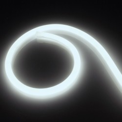 Néon LED Flexible 360 Rond 120 LED/m 220V AC Jaune,NN-LD-CRCLR-360-MRLL,bobine led, sapin de noel,guirlande led,