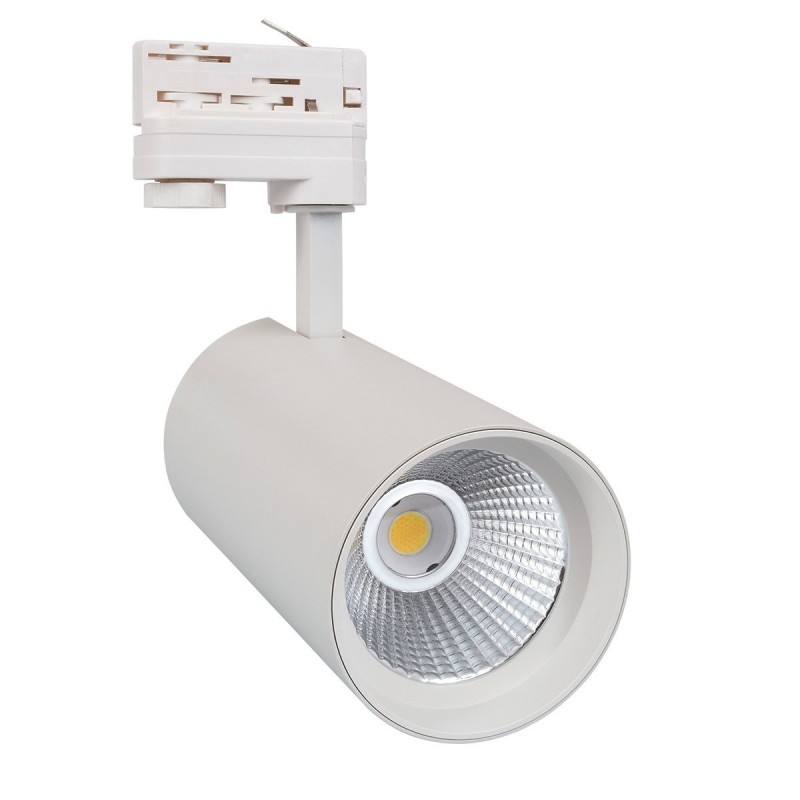 Spot LED New d'Angelo 30W Blanc CCT LIFUD pour Rail Triphasé, FC-BRTHA-30-BLNC-CT,spot cct lifud,