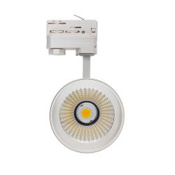Spot LED New d'Angelo 30W Blanc CCT LIFUD pour Rail Triphasé, FC-BRTHA-30-BLNC-CT,spot cct lifud,