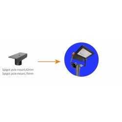 Projecteur led puissant,300w,projecteur led pas cher,
projecteur led exterieur, TS300A , IP67,IK09