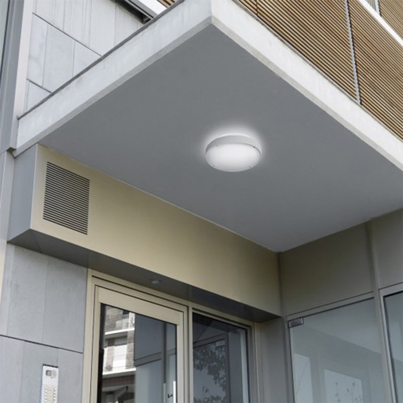 Plafonnier LED Opal 22.3W IP65 Dimmable Dali LEDS-C4 , 15-E053-14-CL , 15-E053-14-CL , plafonnier exterieur