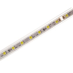 Bobine LED Dimmable 220V AC 60LED/m Rouge 50m IP65 Largeur 14mm Coupe tous les 100cm