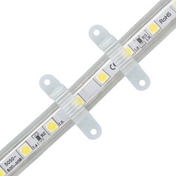 Clip de Fixation Ruban LED 220V AC,MONTCLIP220, bobine led monochrome, bobine led décoration, bobine led,