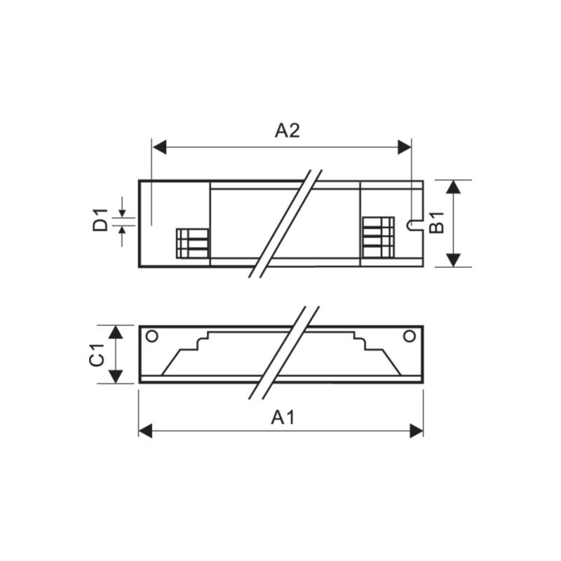 Ballast Électronique PHILIPS Selectalume 218 HF-S TL-D II pour Deux Tubes,PH-872790090553300 , Code EAN 8711500999313
