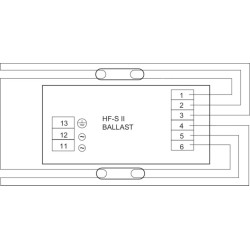 Ballast Électronique PHILIPS Selectalume 218 HF-S TL-D II pour Deux Tubes,PH-872790090553300 , Code EAN 8711500999313