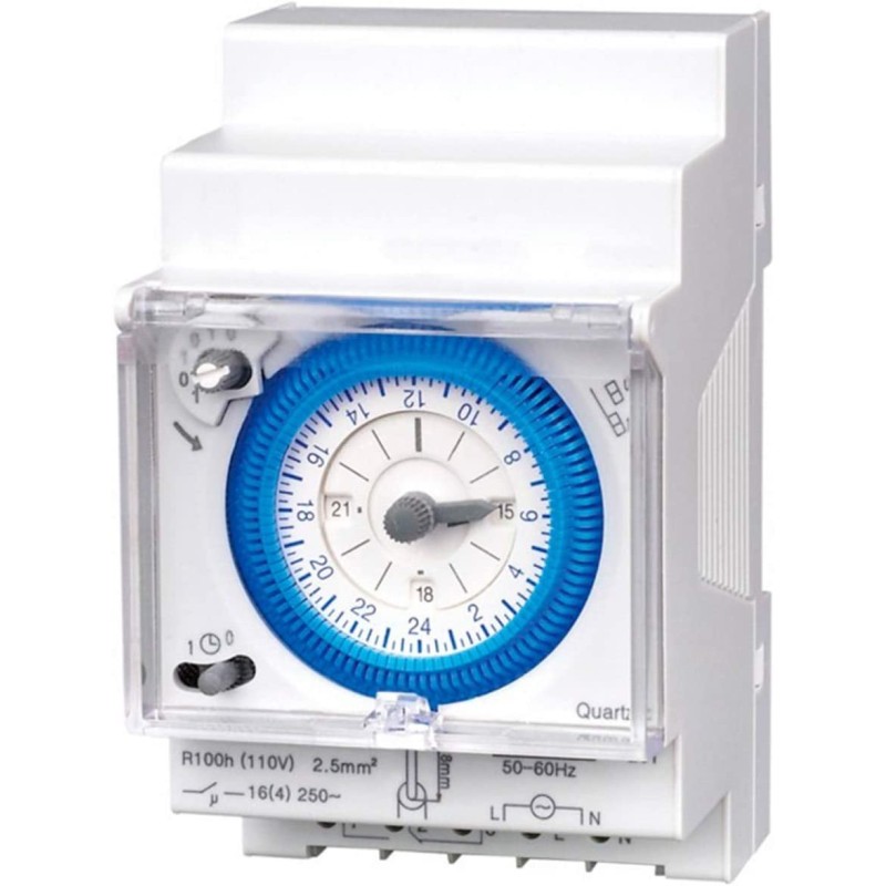 Horloge Journalière Analogique,TMPRZDR-A-24