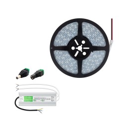 Ruban LED 12V DC SMD5050 120LED/m 5m IP67,5050-L120,ruban led,KIT-TIP67-70-FAL