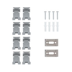 Réglette Étanche pour un tube LED 1200mm PC/PC Connexion Latérale,PEP1TL-SLM-1200,reglette led 1200,reglette pas cheres,