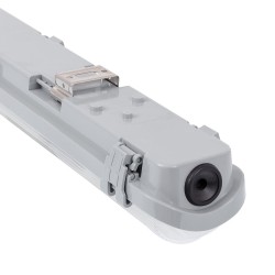 Réglette Étanche pour un tube LED 1500mm PC/PC Connexion Latérale,PEP1TL-SLM-1500,reglette led 1500,reglette pas cheres,