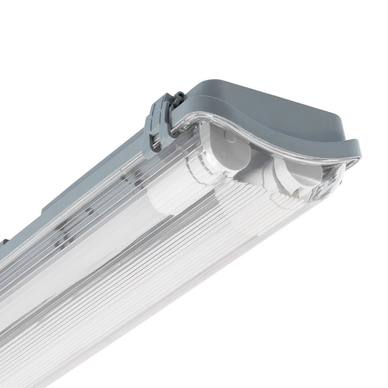 Réglette Étanche pour 2 tubes LED 600mm PC/PC Connexion Latérale,PEP2TL-SLM-600,reglette led 600,reglette pas cheres,