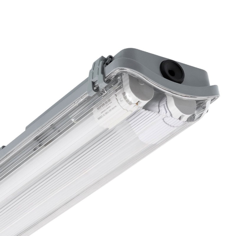 Réglette Étanche pour 2 tubes LED 1500mm PC/PC Connexion Latérale,PEP2TL-SLM-1500,reglette led 1500,reglette pas cheres,
