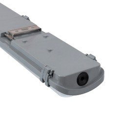 Réglette Étanche pour 2 tubes LED 1500mm PC/PC Connexion Latérale,PEP2TL-SLM-1500,reglette led 1500,reglette pas cheres,