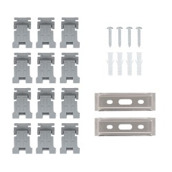 Réglette Étanche pour 2 tubes LED 1200mm PC/PC Connexion Latérale,PEP2TL-SLM-1200,reglette led 1200,reglette pas cheres,