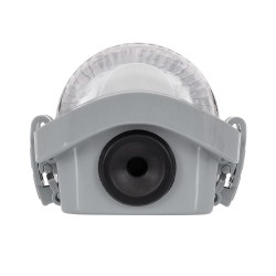 Réglette Étanche Slim pour un Tube LED 600mm PC/PC Connexion Latérale,63119 ,PEP1TL-SLM-600,reglette vide led,