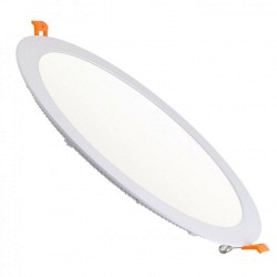 Dalle LED Ronde Extra-Plate 24W Coupe Ø 289 mm,PX-PBD-24R,eclairage plafond, dalle led 120°
