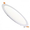 Dalle LED Ronde Extra-Plate 24W Coupe Ø 289 mm,PX-PBD-24R,eclairage plafond, dalle led 120°