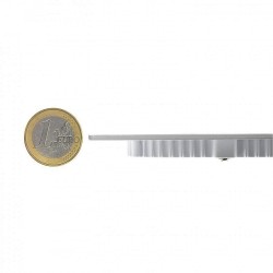 Dalle LED Ronde Extra-Plate 24W Coupe Ø 289 mm,PX-PBD-24R,eclairage plafond, dalle led 120°