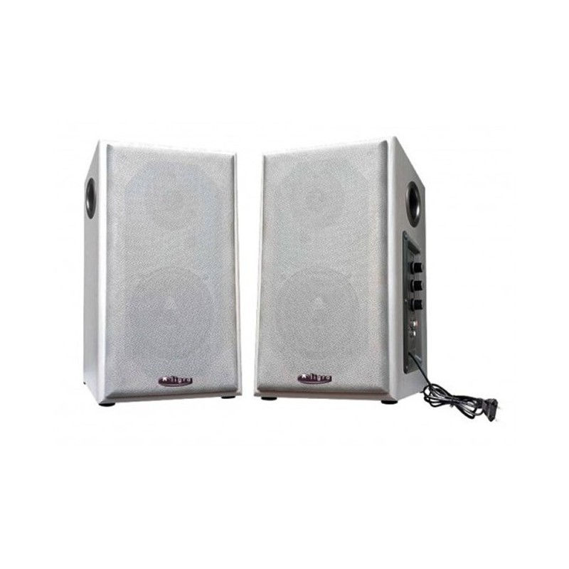Paire d'enceinte avec support mural 2x 50W,enceinte salle de classe,education nationale,ecole enceinte,