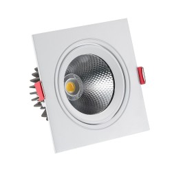 Spot LED Downlight Carré New Manhatan 10W,FC-DWNLGHT-LD-CDRD-MNHTN-10W,spot led encastrable carre,