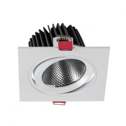 Spot LED Downlight Carré New Manhatan 10W,FC-DWNLGHT-LD-CDRD-MNHTN-10W,spot led encastrable carre,